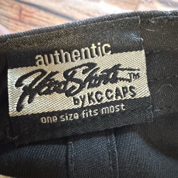 SAGE RIDER Hat Cap Black Adjustable Strapback Golf Sun Logo - Picture 7 of 7